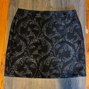 Metallic Loft Skirt NWT